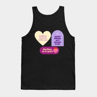 Can't Help Falling In Love - Sticker Pack Tank Top